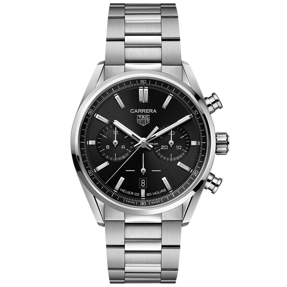 Tag Heuer Carrera Auto Chronograph (44mm, Steel