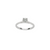 Fink&#39;s Exclusive 14K White Gold Solitaire Diamond Cathedral Engagement Ring