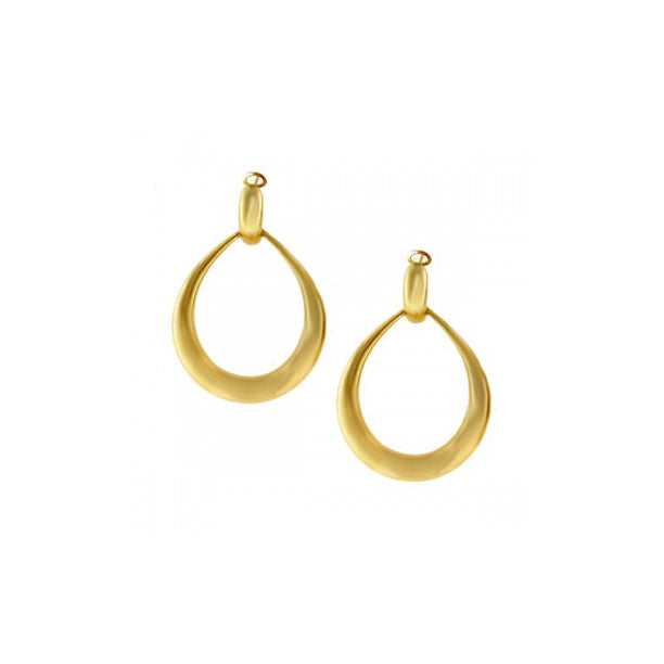 Roberto Coin Oro Classic 18K Yellow Gold Drop Earrings