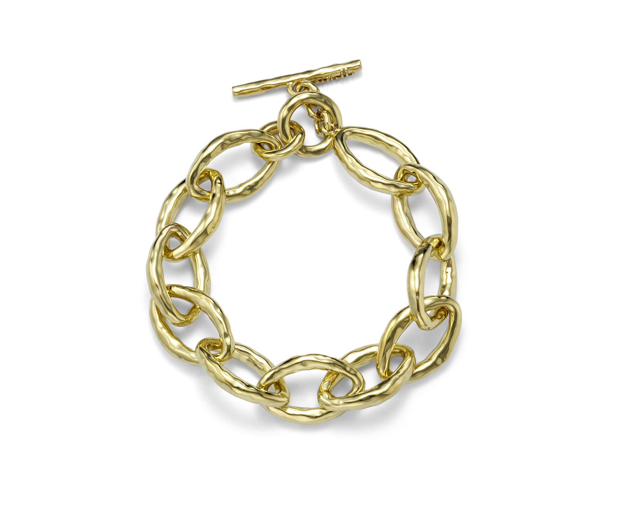 IPPOLITA Classico Yellow Gold Mini Bastille Link Bracelet