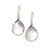 Load image into Gallery viewer, IPPOLITA Rock Candy Sterling Silver Small Gemstone Teardrop Earrings in Clear Quartz