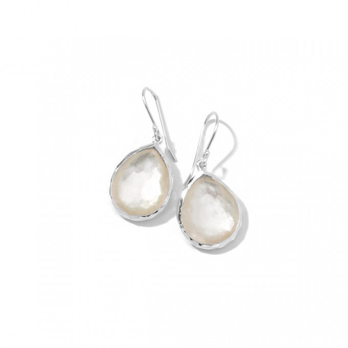 IPPOLITA Rock Candy Sterling Silver Small Gemstone Teardrop Earrings in Mother-of-Pearl