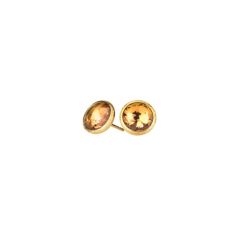 Marco Bicego Jaipur Women's Gold Earrings with Citrine