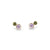 Marco Bicego Jaipur 18K Yellow Gold Amethyst and Green Tourmaline Earrings