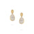 Load image into Gallery viewer, Marco Bicego Lunaria 18K Yellow Gold Mother-of-Pearl Petite Dangle Earrings