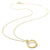 Load image into Gallery viewer, IPPOLITA Classico 18K Yellow Gold Mini Wavy Circle Pendant Necklace