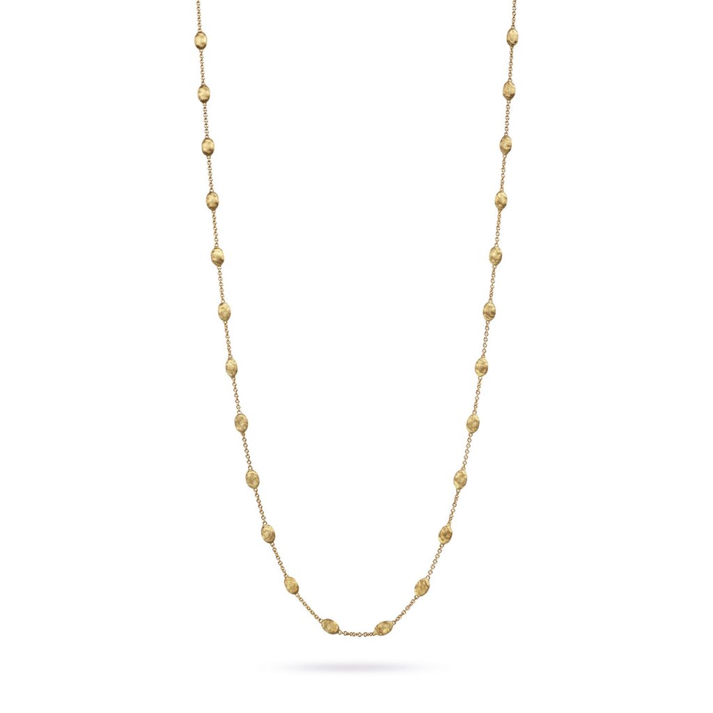 Marco Bicego Siviglia 18K Yellow Gold Small Bead Long Necklace