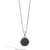 Load image into Gallery viewer, John Hardy Bamboo Small Round Pendant with Black Sapphire