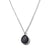 IPPOLITA Wonderland Mini Teardrop Pendant Necklace in Hematite and Clear Quartz