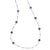 IPPOLITA Rock Candy® Sterling Silver Mini Lollipop Station Necklace in Lapis, Clear Quartz, and Mother-of-Pearl