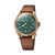 Oris Big Crown Pointer Date 80th Anniversary Edition Watch with Green Dial and Leather Watch