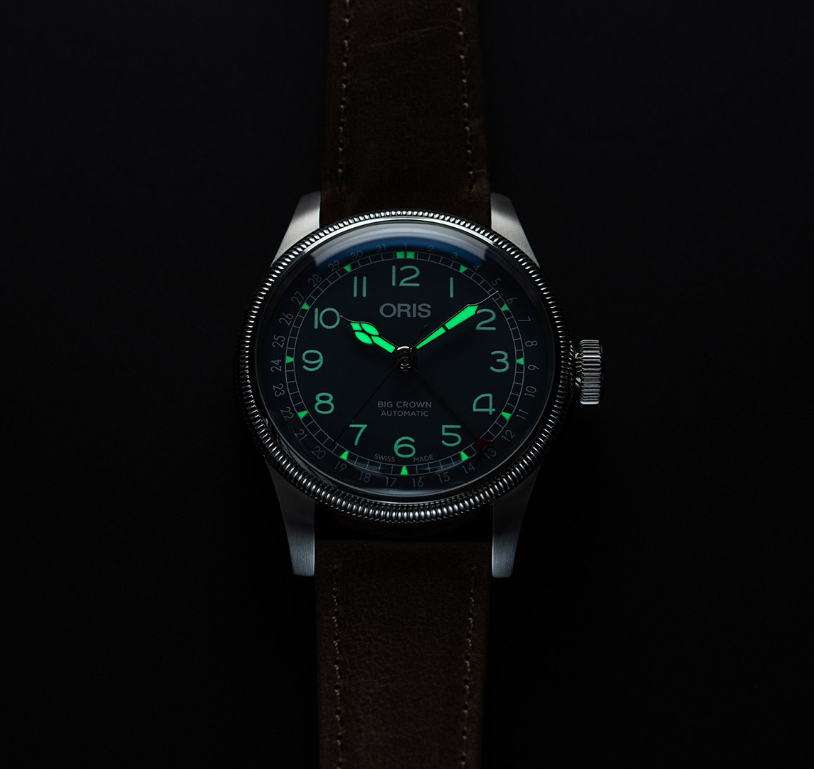 Oris pointer date blue deals