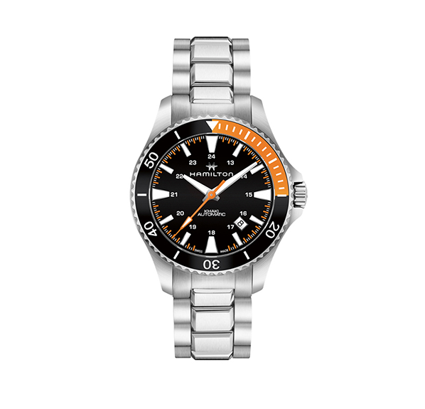 Hamilton Khaki Navy Scuba Automatic Stainless Steel Black Dial Watch