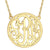 Load image into Gallery viewer, Fink&#39;s 25mm Custom Bordered Monogram Necklace
