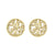 Fink&#39;s 10mm Classic Monogram Stud Earrings
