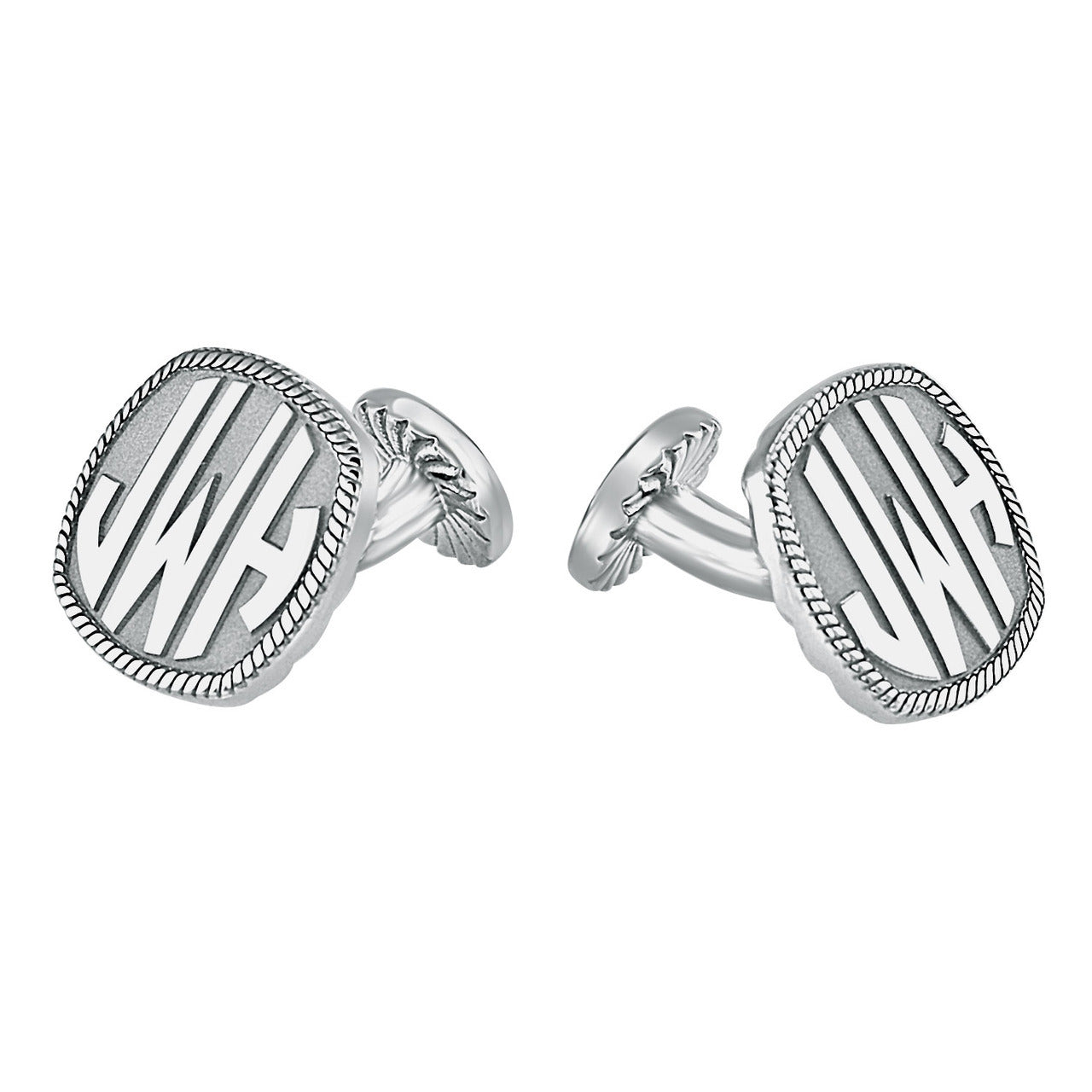 swatch||Sterling Silver with Rhodium Plating (White)