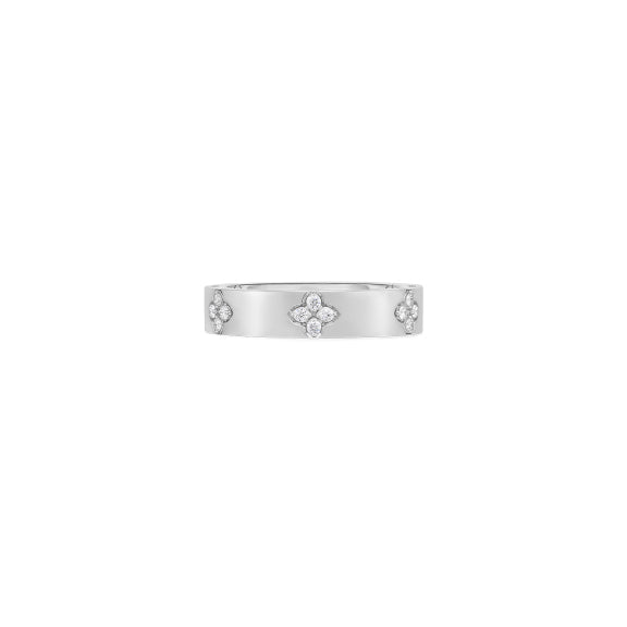 Roberto Coin Love in Verona 18K White Gold Diamond Band Ring