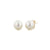 Sabel Pearl Near Round Pearl Earrings in 8mm