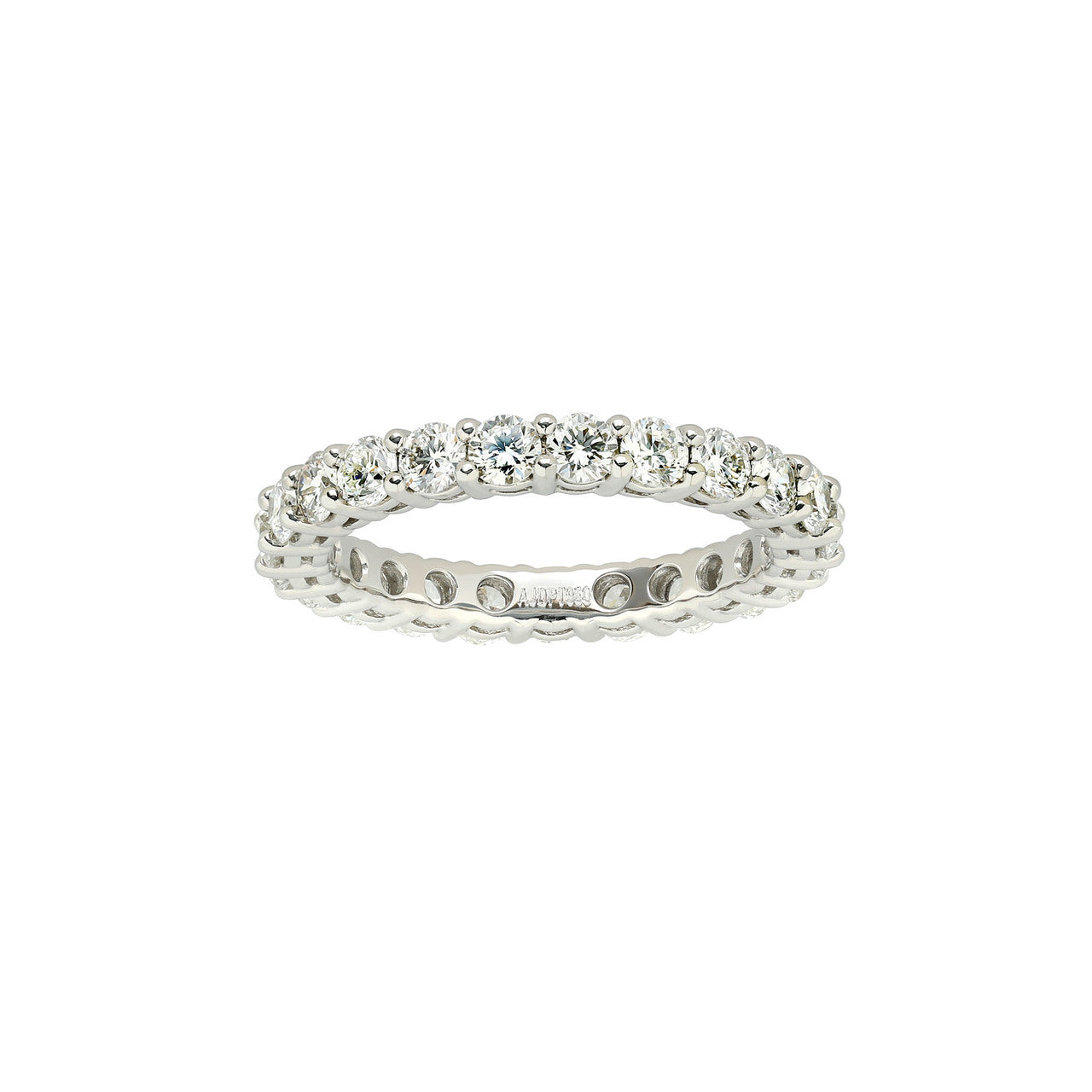 Fink's Prong Set 23 Round Cut Diamond Eternity Band