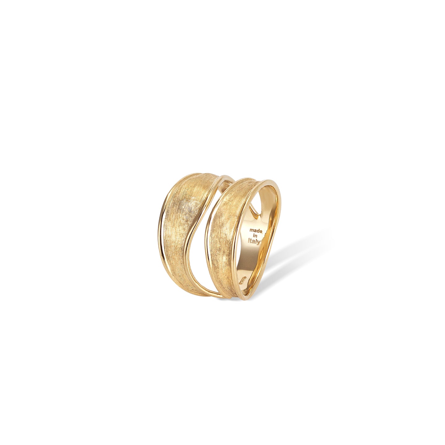 Marco Bicego Lunaria 2-Row Women's Gold Ring