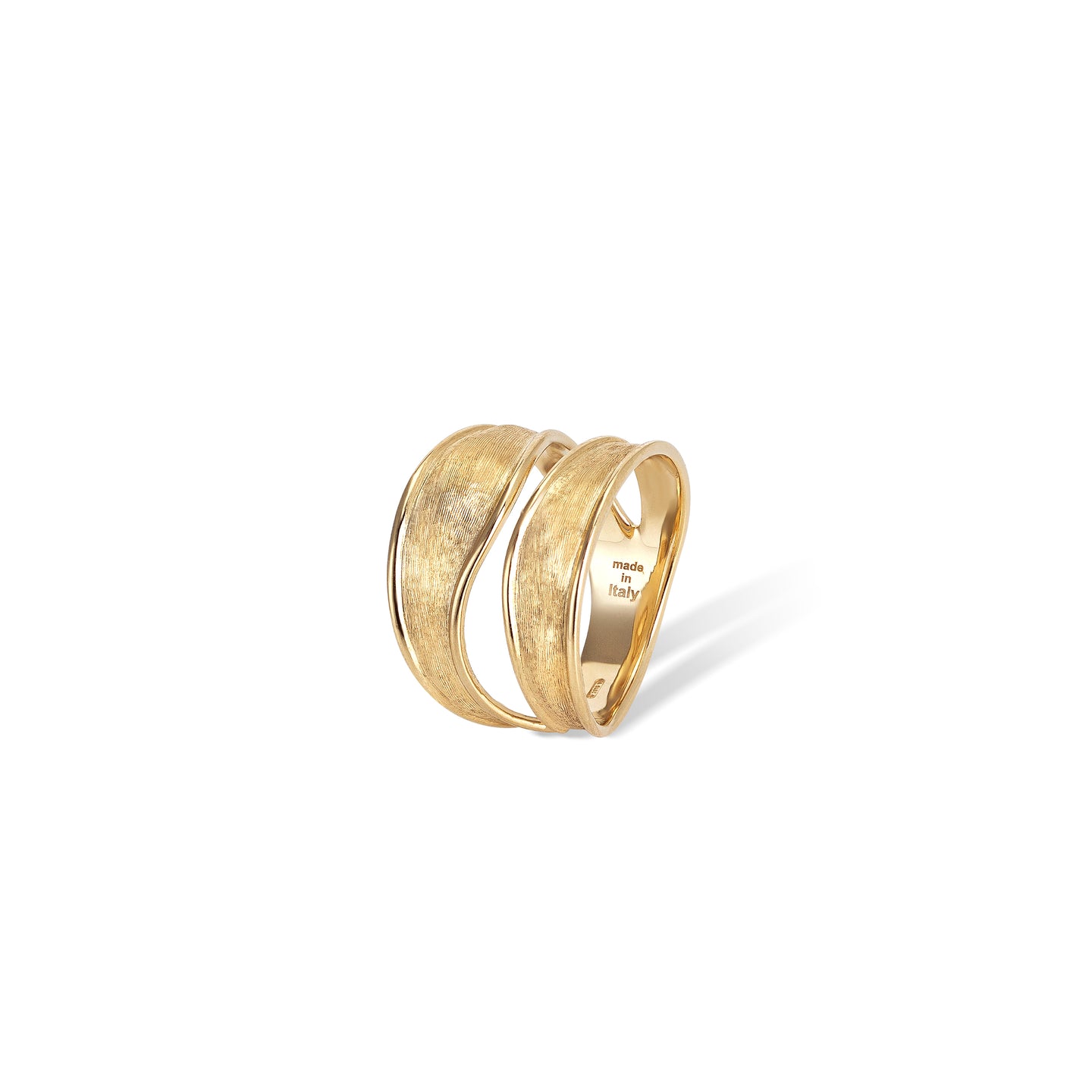 Marco Bicego Lunaria 2-Row Women's Gold Ring