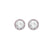 Sabel Collection Birthstone and Diamond Halo Earrings