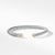 Cable Classic Bracelet with Pearls and Gold, Size Extra-Large