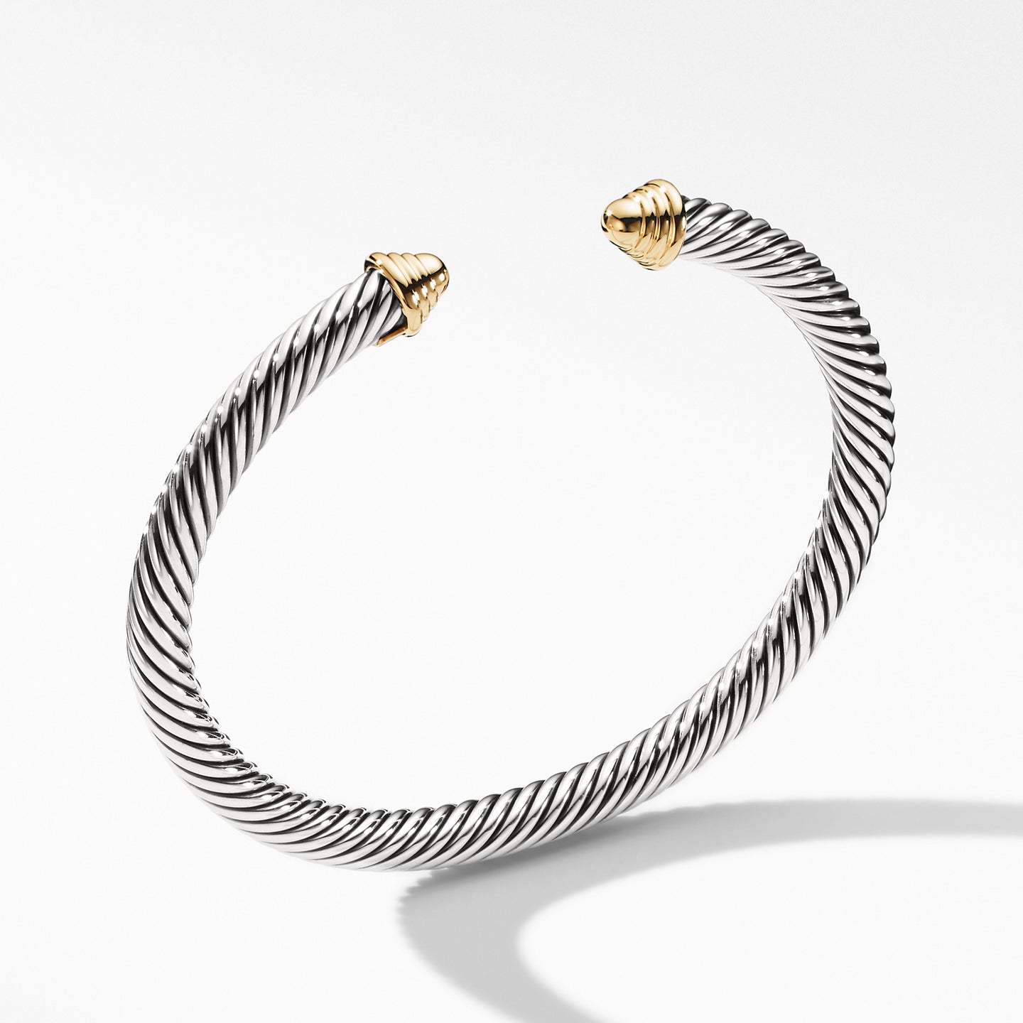 Cable Classics Bracelet with Gold, Size Small