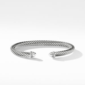 Cable Classics Bracelet with Diamonds, Size Medium