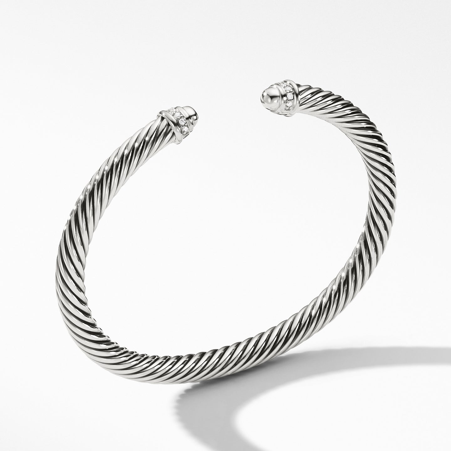 Cable Classics Bracelet with Diamonds, Size Medium