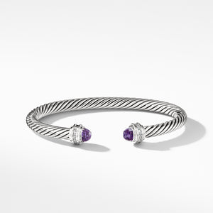 Bracelet with Amethyst and Diamonds