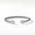 David Yurman Cable Bracelet with Prasiolite and Diamonds