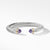 David Yurman Bracelet with Faceted Amethyst and 14K Gold