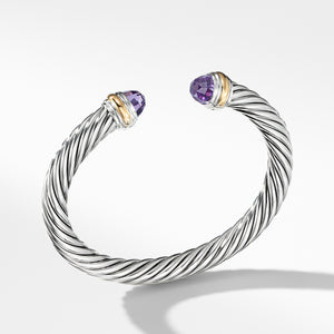 Bracelet with Amethyst and 14K Gold