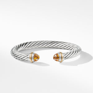 David Yurman Bracelet with Citrine and 14K Yellow Gold