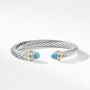David Yurman Bracelet with Turquoise and 14K Yellow Gold