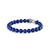 Spiritual Beads Bracelet with Lapis Lazuli, 8.5&quot; Length