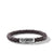 Load image into Gallery viewer, Chevron Bracelet in Brown, 10&quot;