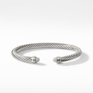 David Yurman Cable Classics Medium Bracelet with Diamond Domes