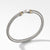 Cable Buckle Bracelet with Gold, Size Large