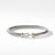 Cable Buckle Bracelet with Gold, Size Small