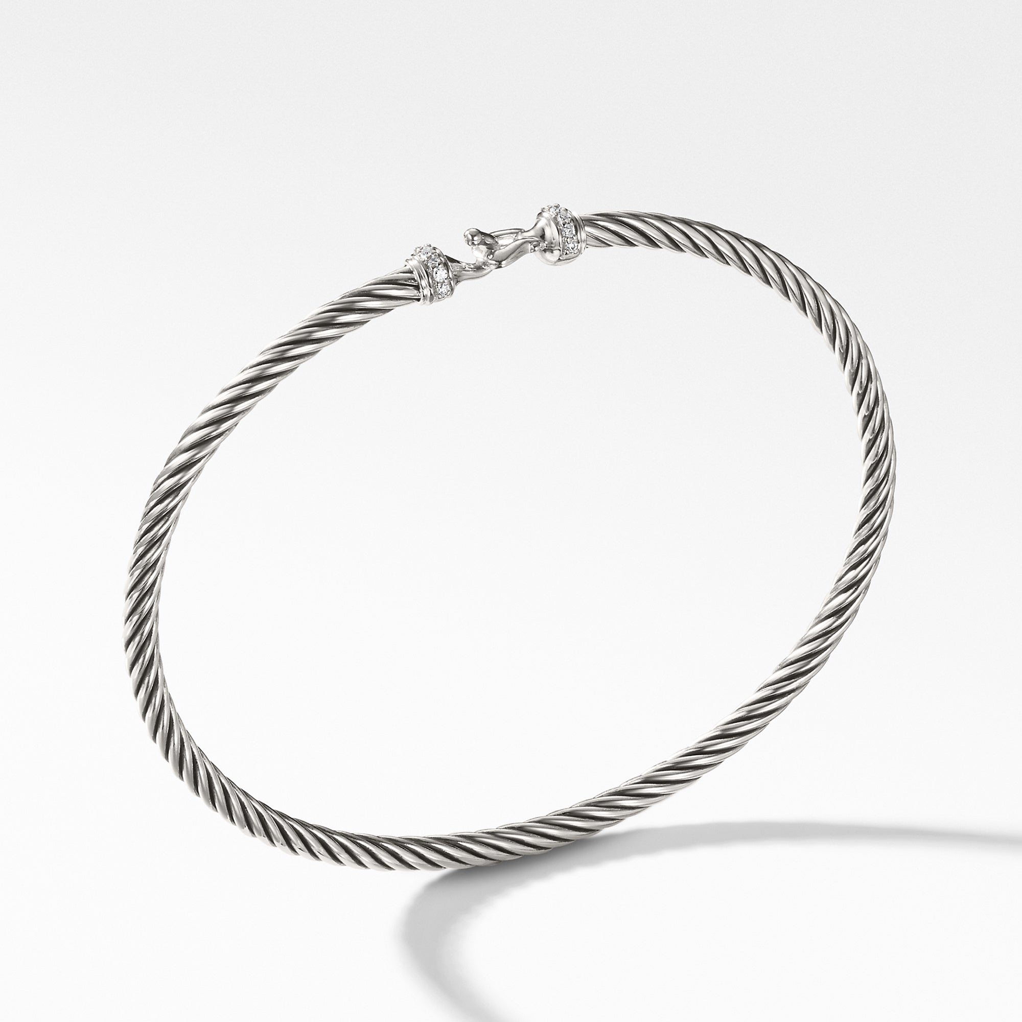 David Yurman シルバー　ブレスレット David Yurman The Cable Collection® Bracelet in Sterling Silver