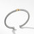 David Yurman X Cuff Bracelet with Yellow Gold