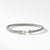 David Yurman Cable Buckle Bracelet with 18K Yellow Gold and Hook Clasp