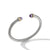 Cable Classic Bracelet with Amethyst and Gold, Size Small