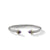 Cable Classic Bracelet with Amethyst and Gold, Size Small