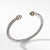 Cable Classic Bracelet with Prasiolite