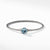 David Yurman Bracelet with Blue Topaz in Chatelaine Design