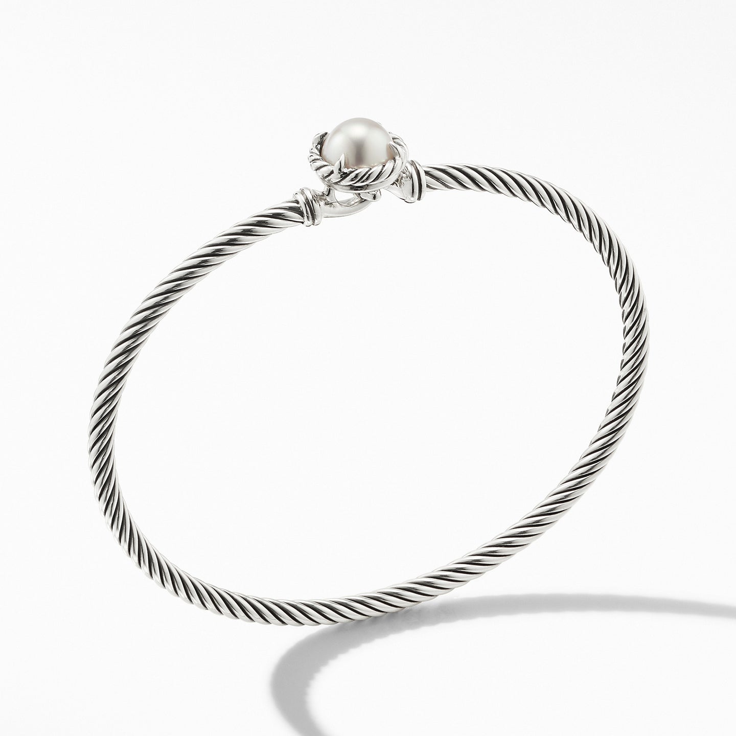 Chatelaine Bracelet with Pearls, Size Medium