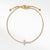 Load image into Gallery viewer, David Yurman Petite Pavé Cross Bracelet with Diamonds in 18K Yellow Gold